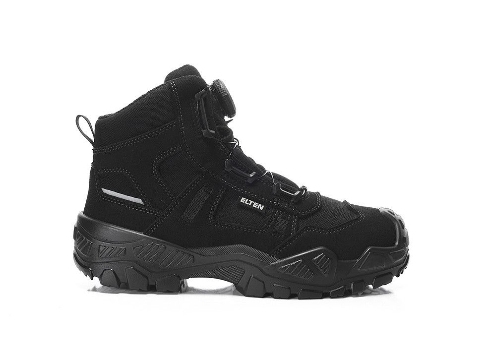 ELTEN MIKE BOA Sicherheitsstiefel Mid S3S ESD, Schwarz, Gr. 46