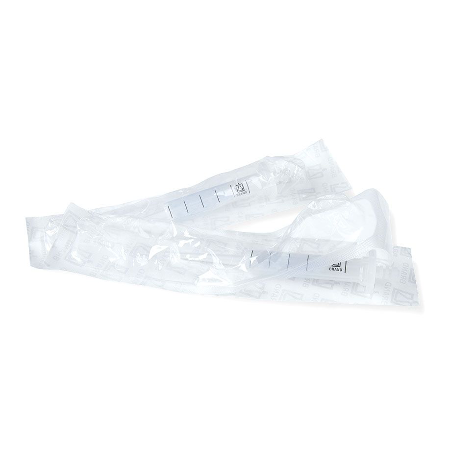 PD-Tips II, BIO-CERT, einzeln, steril,5 ml, Kolben PE-HD, Zylinder PPVE = 100 Stck.
