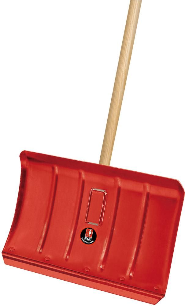 IDEAL-Schneeräumer, Stahlblech, rot pulverbesch.