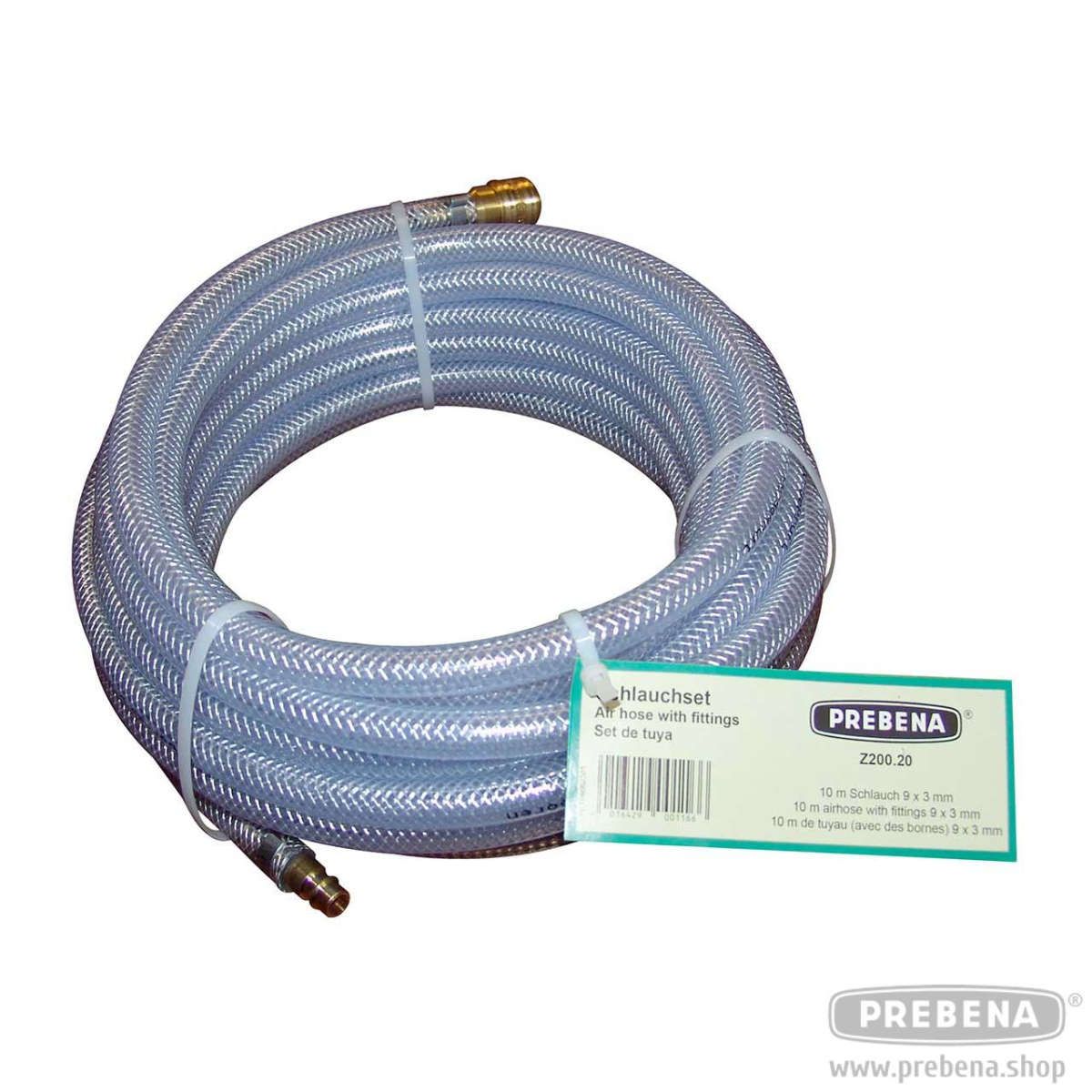 Prebena Schlauch Set 10m / 9mm