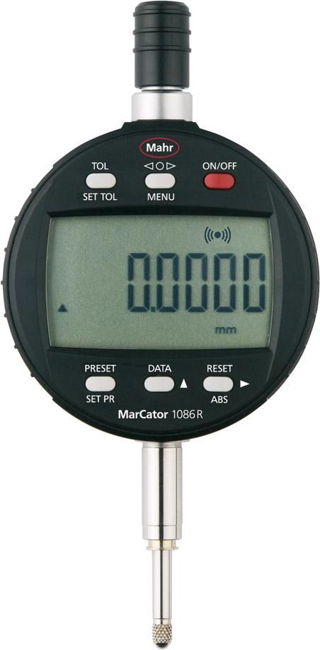Dig.-Messuhr IP42 MahrCator 1086 Ri 0,01/12,5 mm Int.-Wireless MAHR