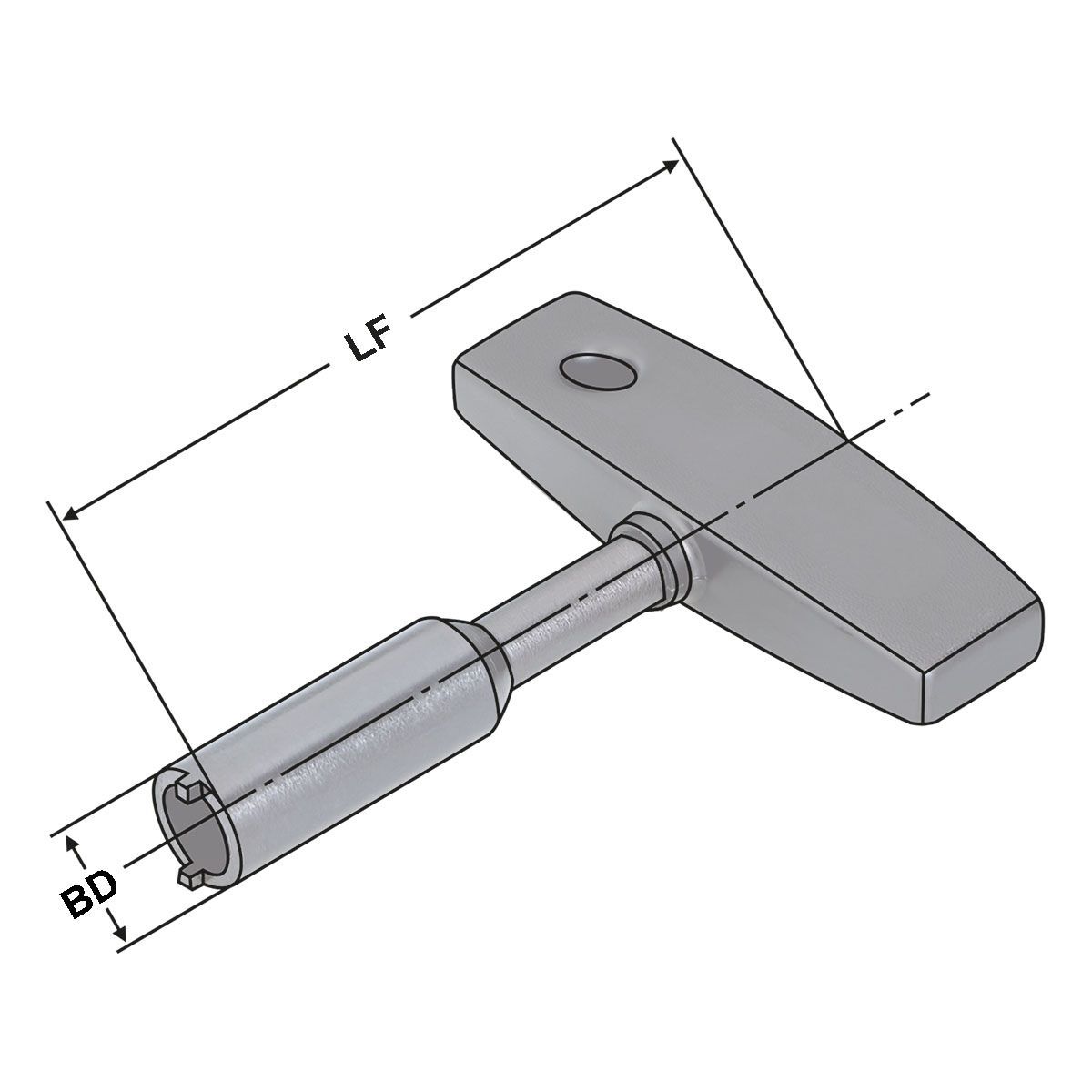 Schlüssel C5 für Kühlmittelübergabeeinheit