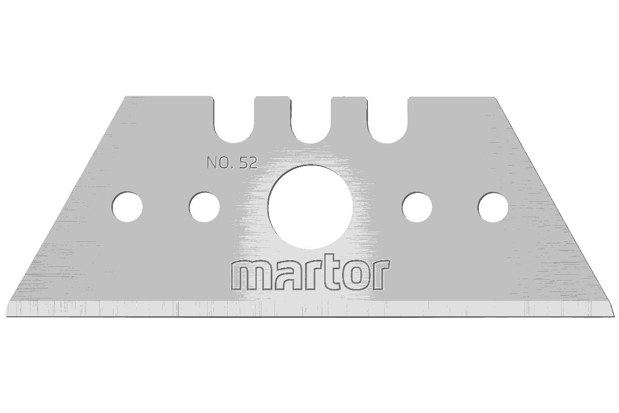 MARTOR Ersatzklinge TRAPEZKLINGE 52 Standardschliff | 10 Stück