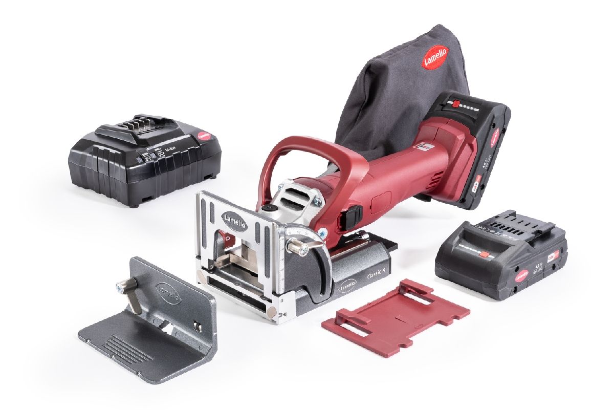 Lamello Classic X Akku Nutfräsmaschine, Set