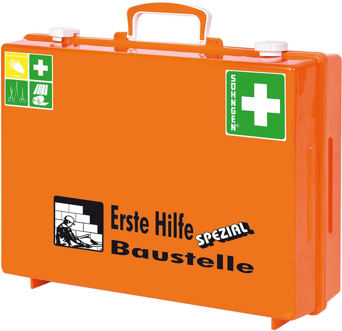 ErsteHilfe-Koffer SpezialMT-CD Baustelle, orange