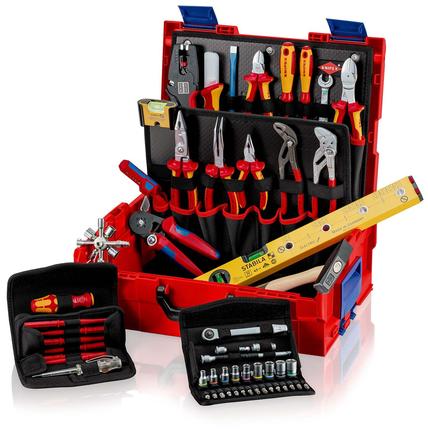 KNIPEX L-BOXX® Elektro 63-teilig 357 mm