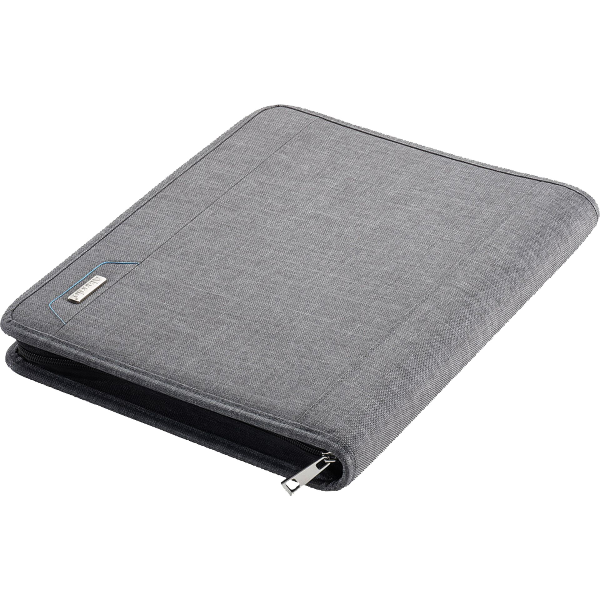 Orgamappe LAZIO A4 Polyester grau