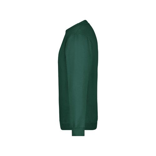 James & Nicholson JN040 Sweatshirt, Dunkelgrün, Gr. S