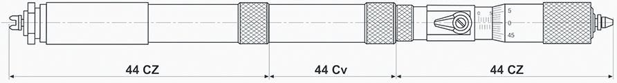 Verlängerung 44 Cv 25mm MAHR