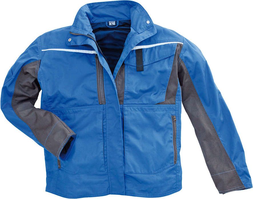 Arbeitsjacke Champ, Gr. L, blau/grau Excess