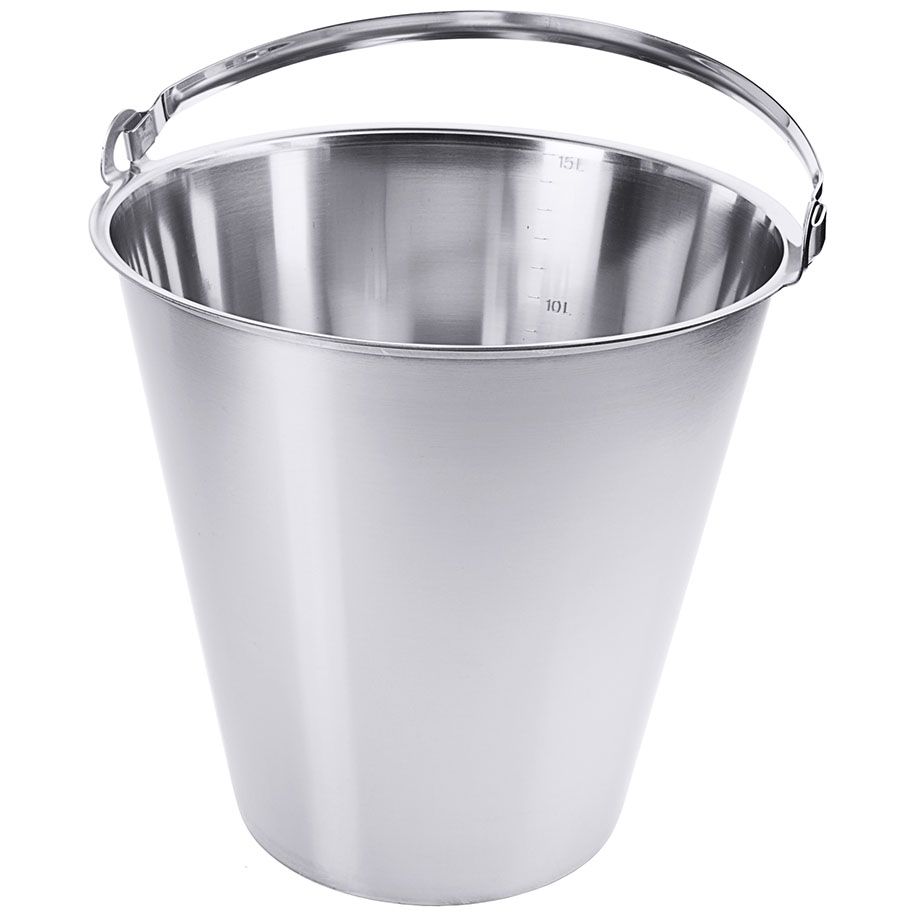 Eimer ohne Bodenreifen, 15 Ltr.,Ø 32,5 cm, Höhe 31 cm