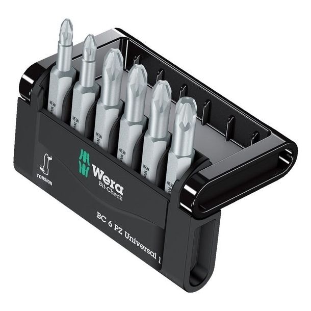 WERA Bitsatz zähhart, "Mini-Check"
