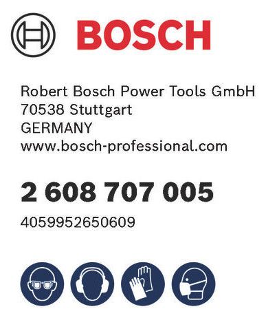 BOSCH PRO-Bohrersatz, HEX-5