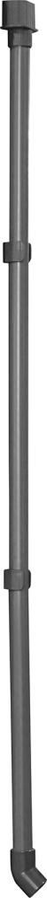 Alauf-Fallrohr lang 2er Set, 103 cm, ø 25 mm