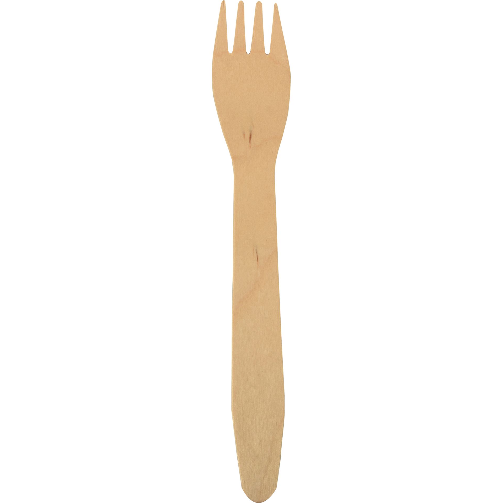 Gabel Pure 16,5cm Holz 100 St./Pack.