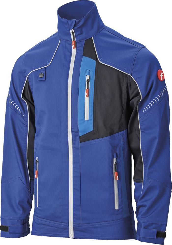 Jacke Flex kornblau/schwarz/blau Gr. 2XL FORTIS