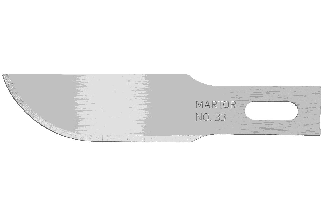 MARTOR Ersatzklinge KONVEXKLINGE 33 Spezialschliff | 10 Stück