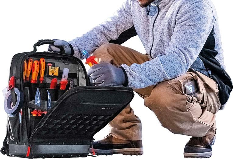 Werkzeugsortiment Elektriker 30-teilig im Rucksack Knipex
