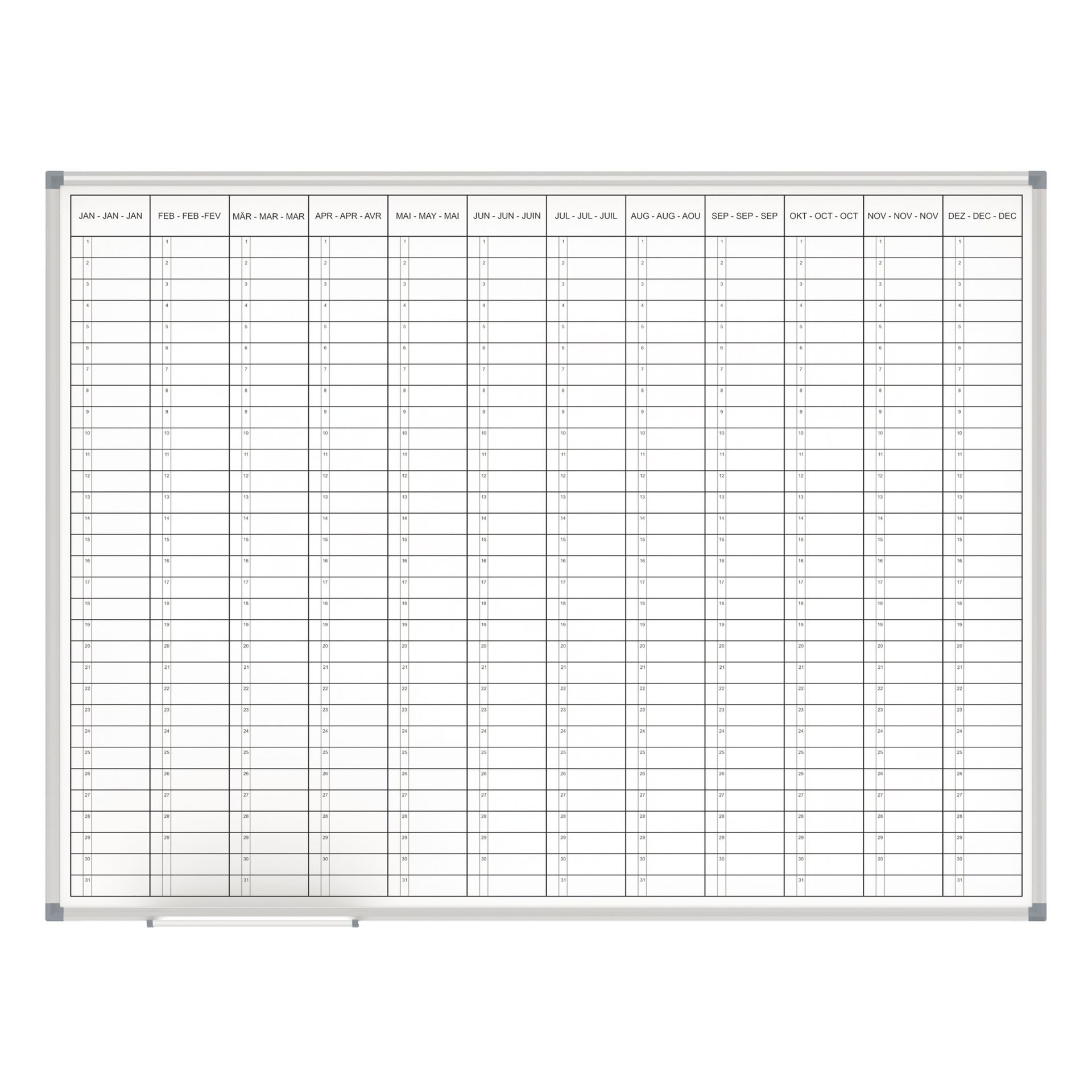 Jahresplaner MAULstandard 90x120cm