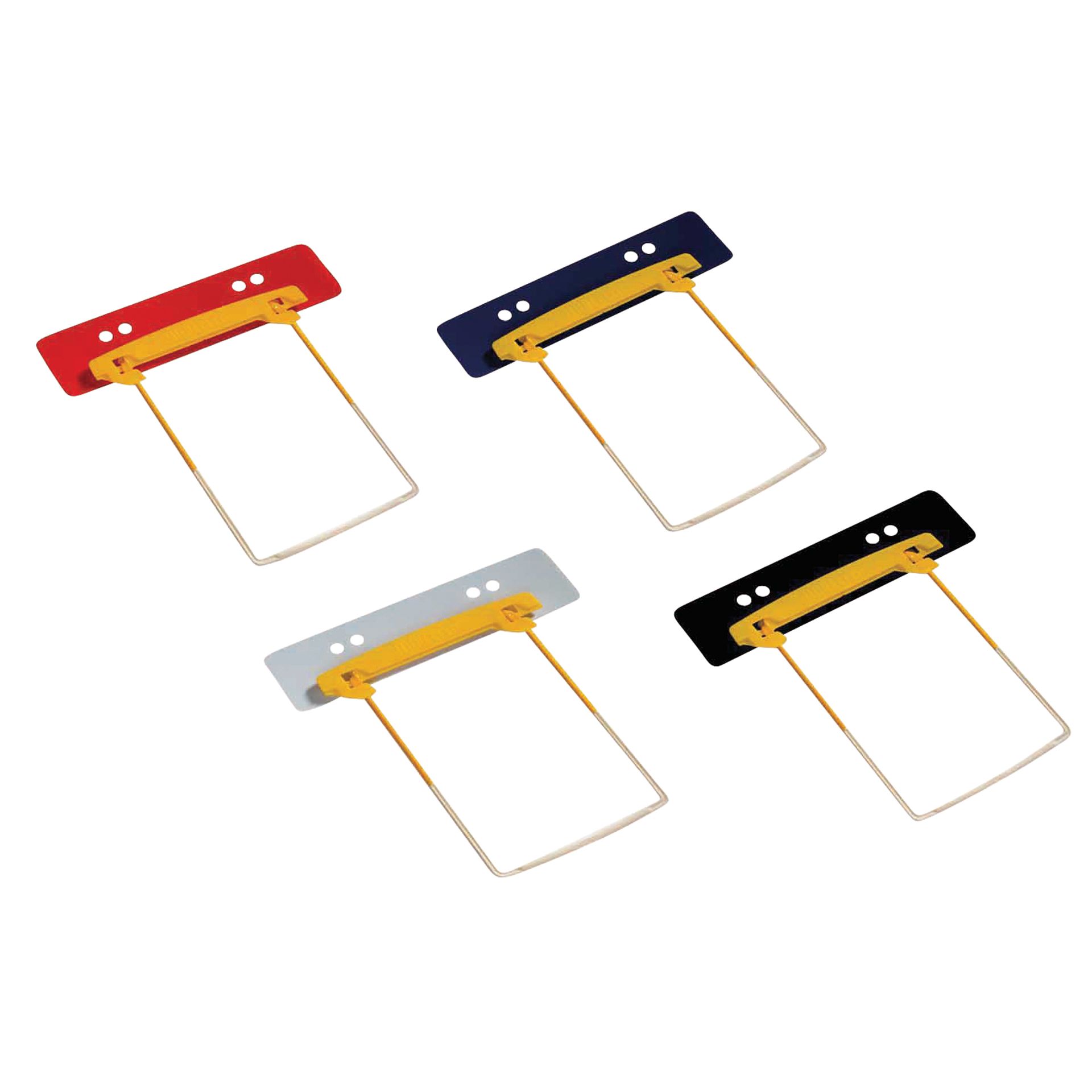 Abheftbügel Plus gelb/weiß 100 St./Pack.