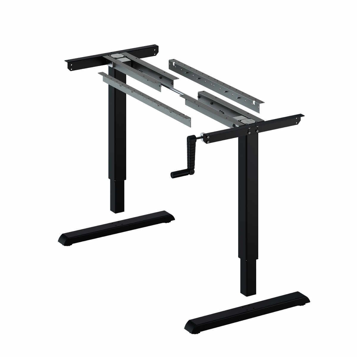 Steelforce Pro 310 Slim Tischgestell Handkurbel Sc