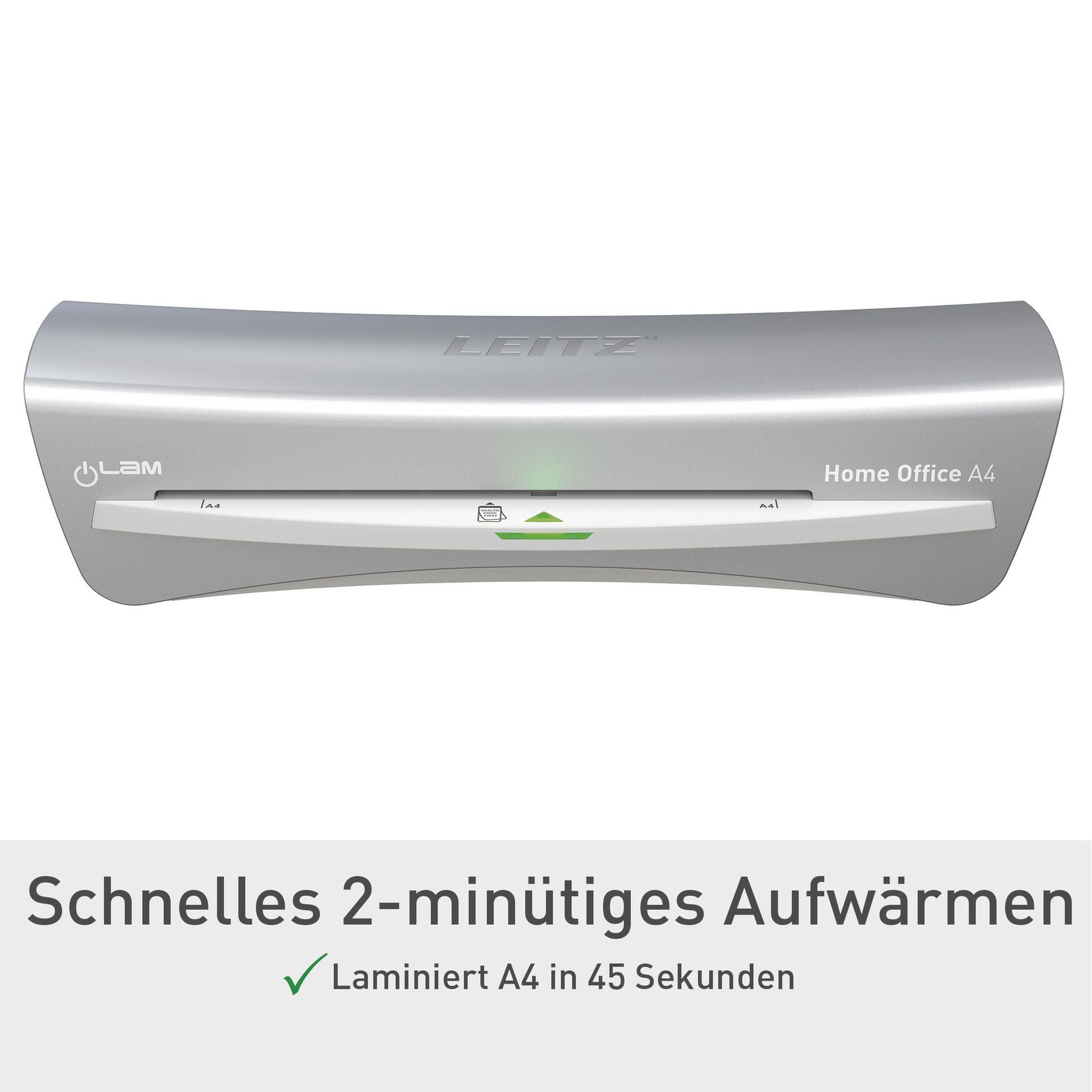 Laminiergerät iLAM HomeOffice DIN A4 weiß/grau