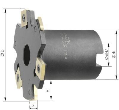 Scheibenfräser mit Bund Z8 D 63x4 mm FORMAT
