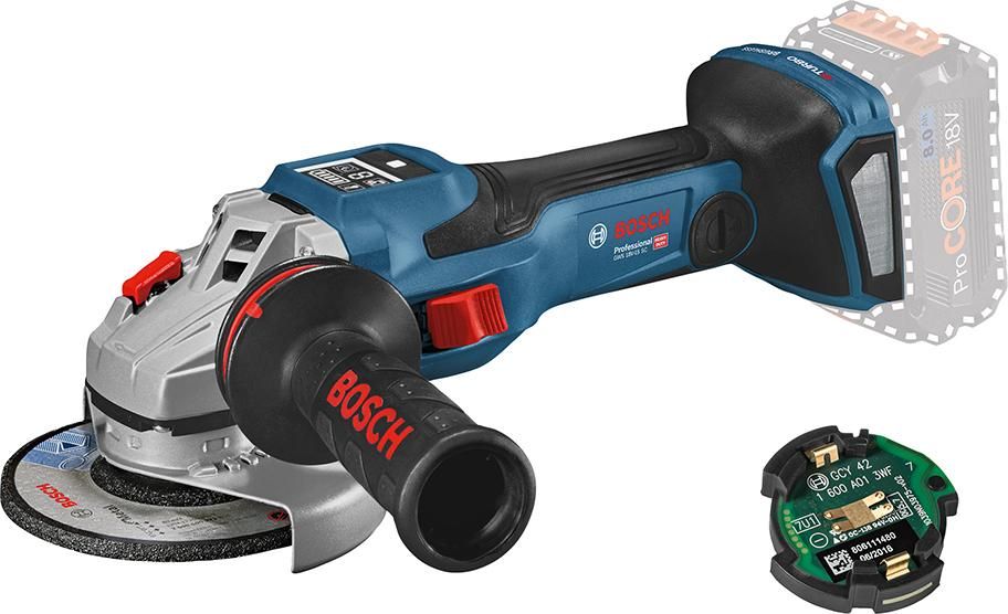Akku-Winkelschleifer soloGWS 18V-15 SC+CoMo Bosch ohne Akku ohne Ladegerät L-Boxx