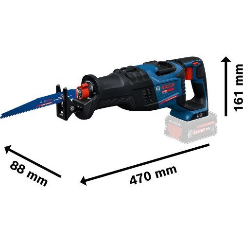 Akku-EXPERT-Säbelsäge EXSA18V-32 ohne Akku ohne Ladegerät L-Boxx