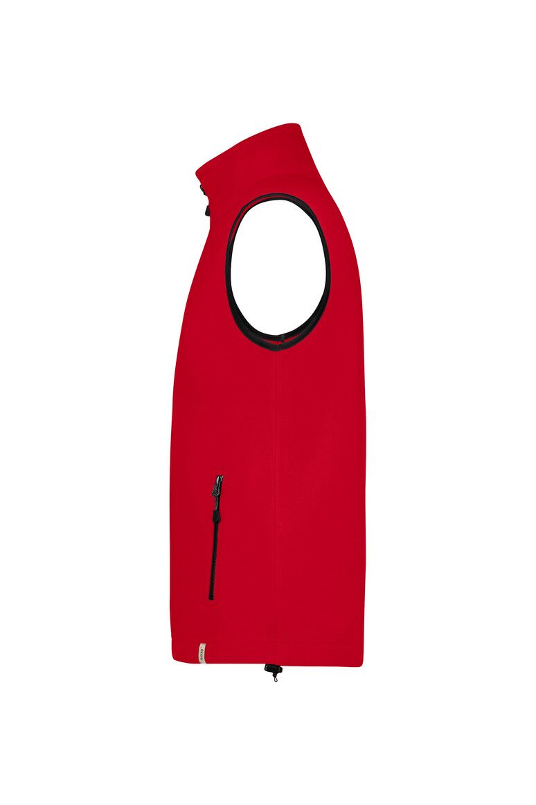 HAKRO Fleeceweste ECO rot, XS