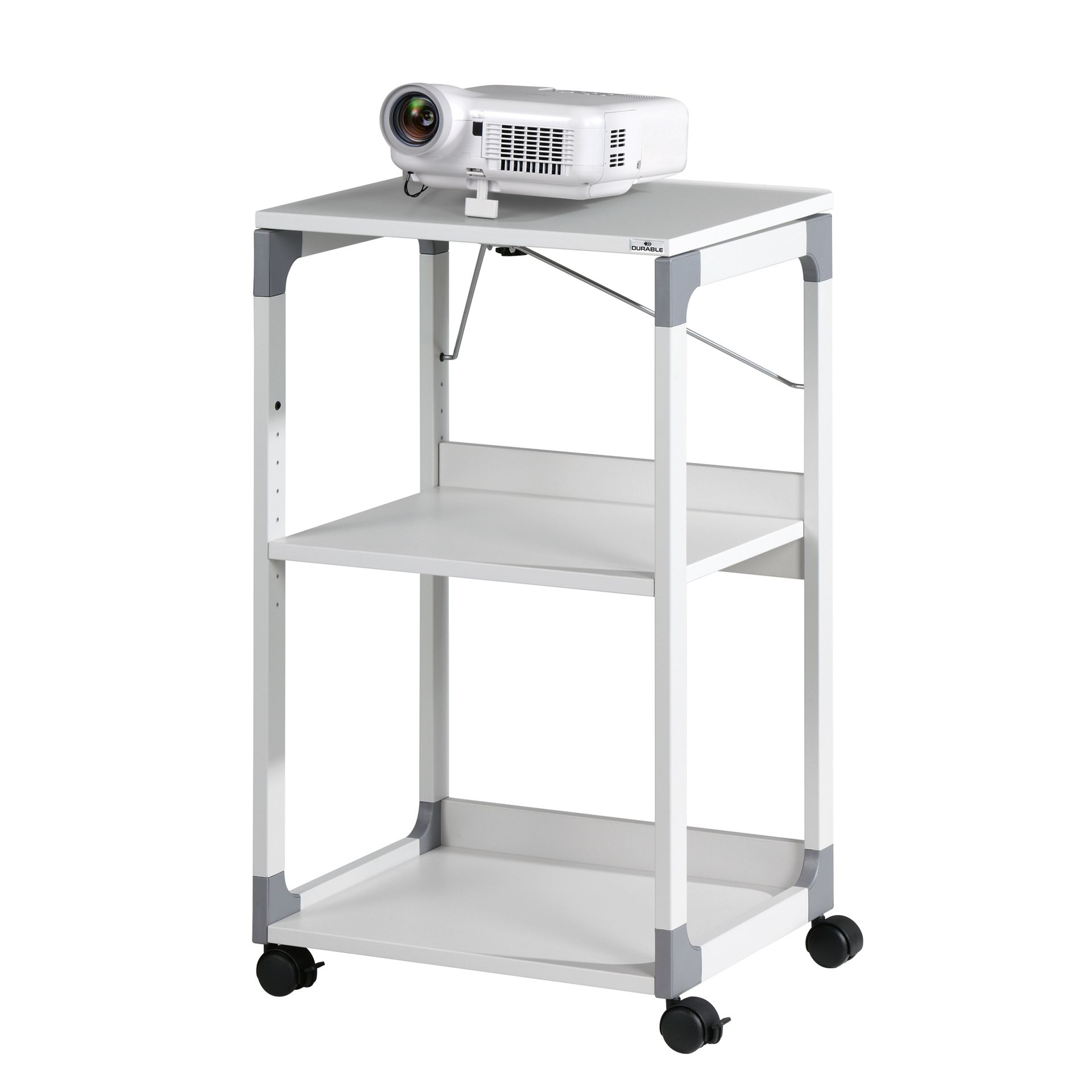 Bürowagen 508x432mm 3Böden grau