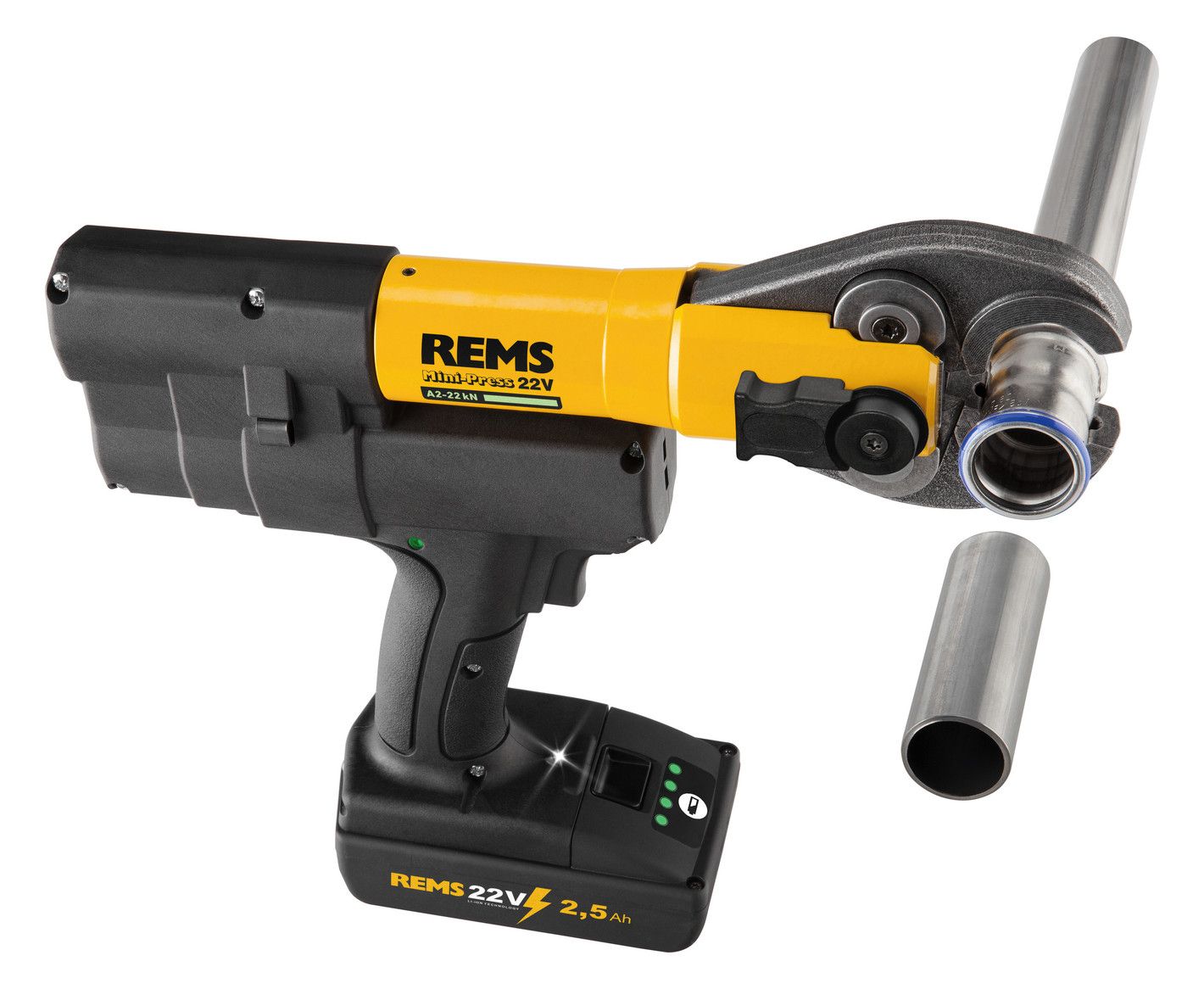 REMS Hybrid-Radialpresse im Koffer