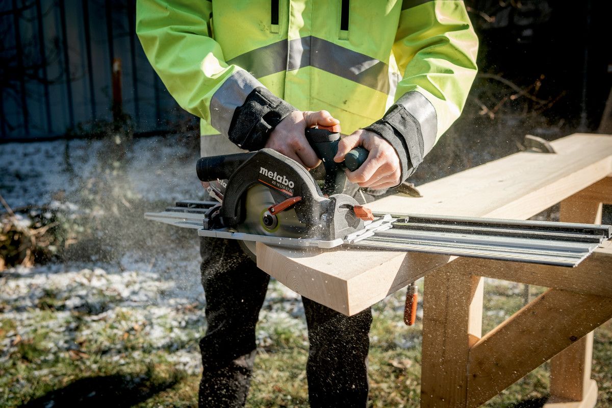Akku-Handkreissäge solo KS 18 LTX 57 BL Metabo ohne Akku ohne Ladegerät metaBOX