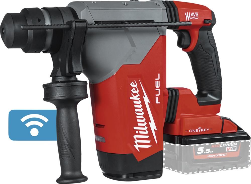 Akku-Kombihammer solo M18ONEFHP-0X Milwaukee ohne Akku ohne Ladegerät HD-Box