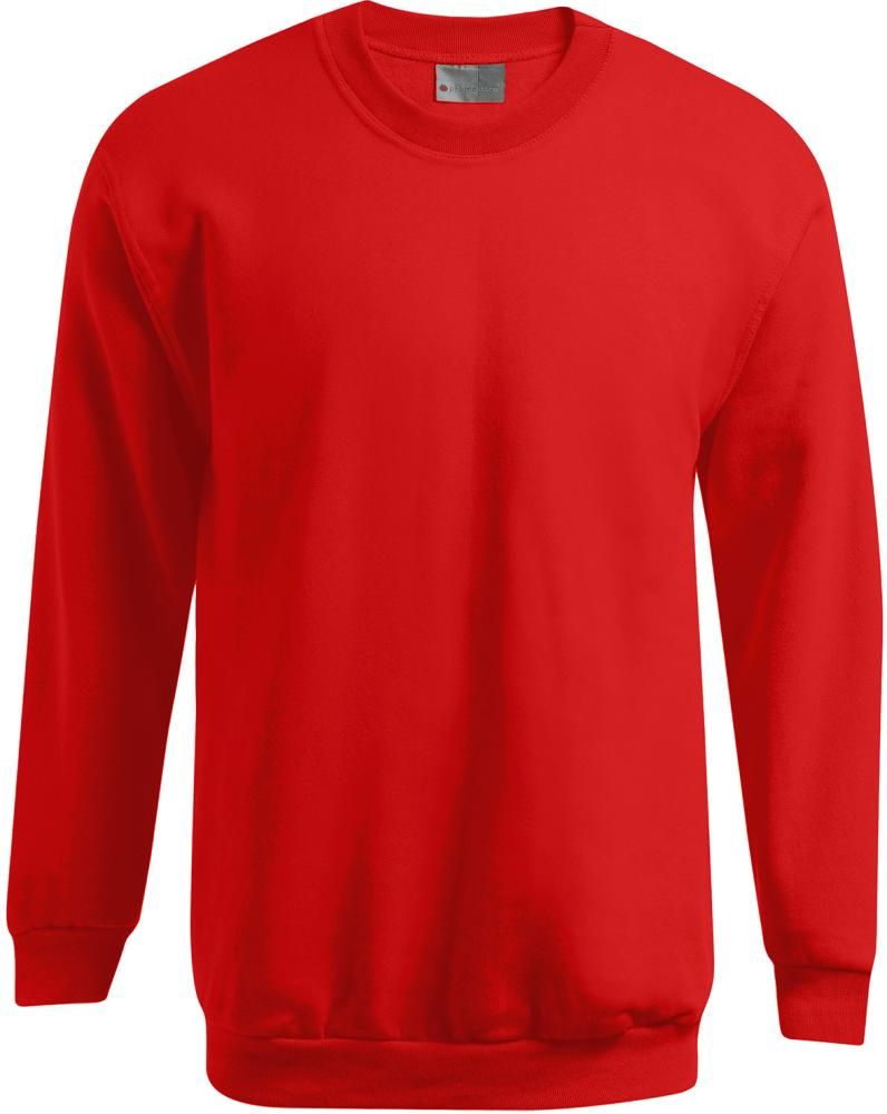 Men`s Sweater fire red, Gr.4XL