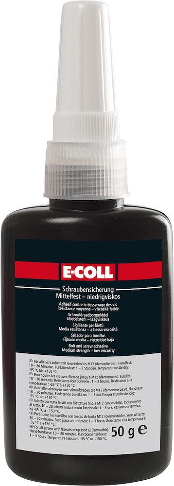 E-Coll Schraubensicherung mittelfest-Niedrigviskos