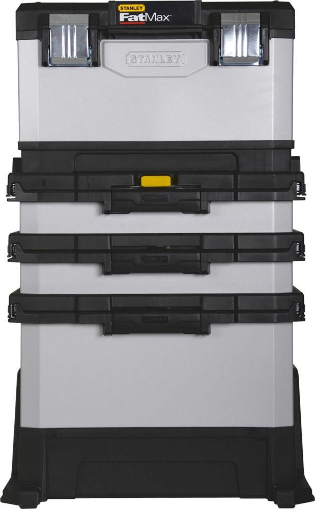 Stanley Rollende Werkstatt FatMax grau schwarz