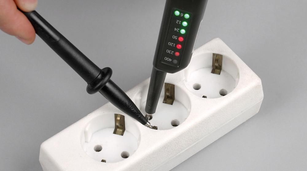 Spannungsprüfer 6-400V LED FORTIS