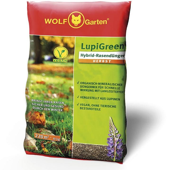 Hybrid-Rasendünger Herbst LupiGreen LU-H 220 10 kg