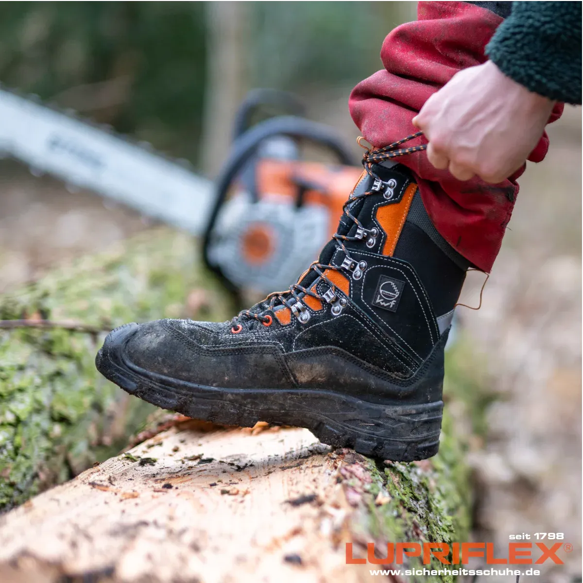 Sportive Hunter Forst Stiefel - Gr. 40