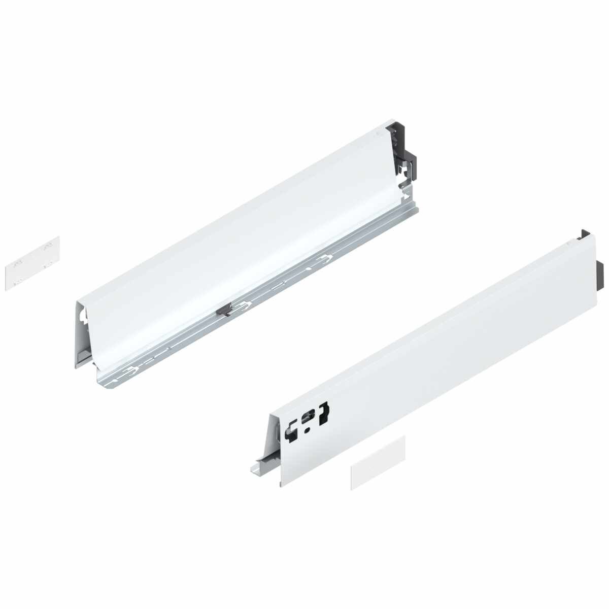 TANDEMBOX Zarge, Höhe M (83.6 mm), NL=450 mm, links/rechts, für TANDEMBOX intivo/antaro , seidenweiß