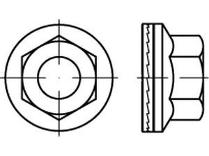 ART 88034 HEICO-LOCK Keilsicherungsmu. Kl.10 HLM- 8 flZnnc flZnnc S