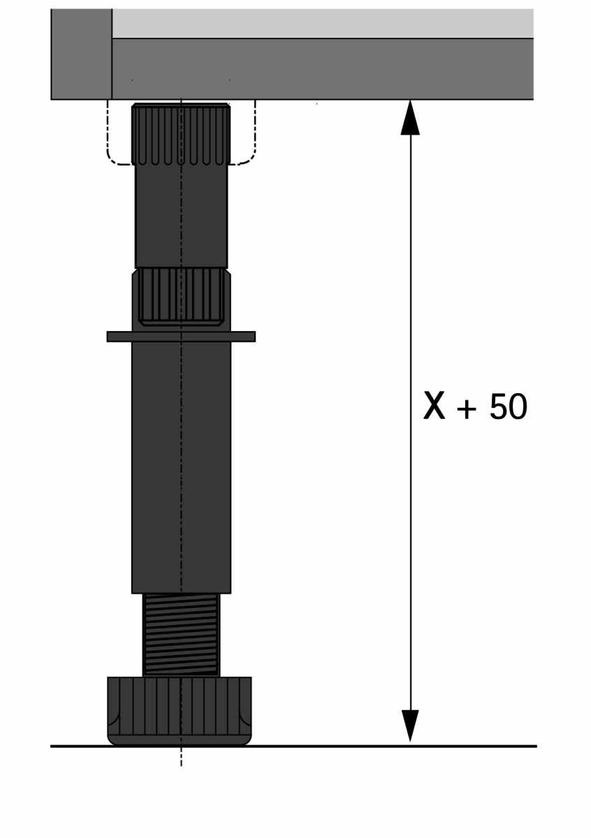 Adapter Für Sockelfüsse