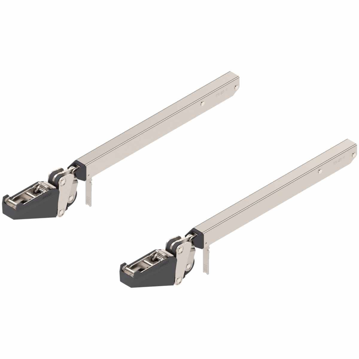 AVENTOS HF top Hochfaltklappe, Hebel (Set), KH=480-610 mm, symmetrisch, vernickelt
