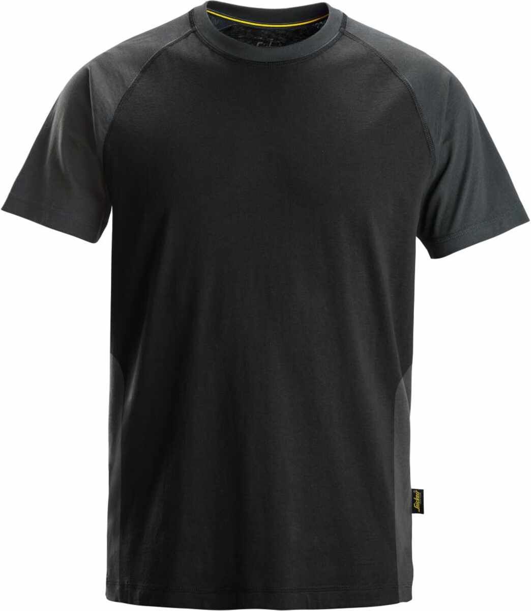 2-Farben T-Shirt XXL, schw-stahlg Snickers Snickers
