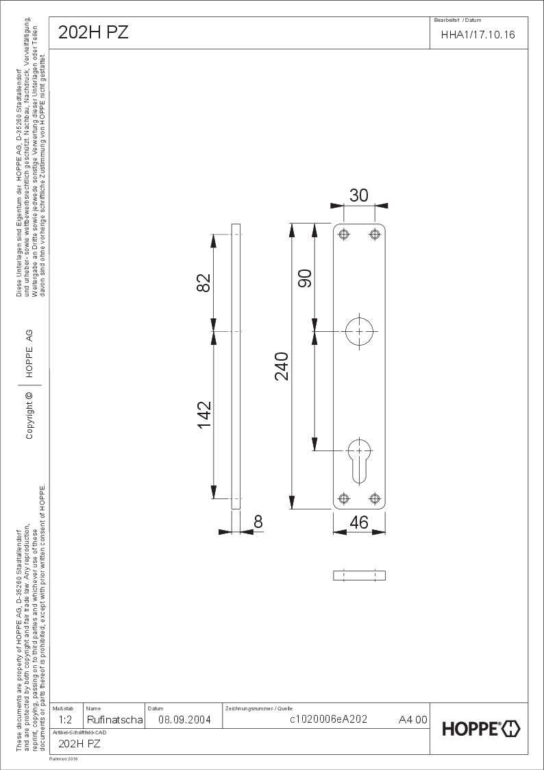 Hoppe/Schilder 202Sph/92 Pz F1