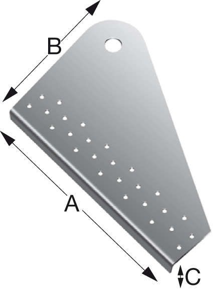 SST Bandanschluss rechts/links BNF40-B SIMPSON Strong-Tie