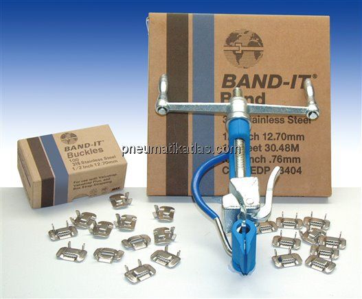 Band-It 316, 6,4 (1/4") mm, Band (30,5 mtr. Rolle)