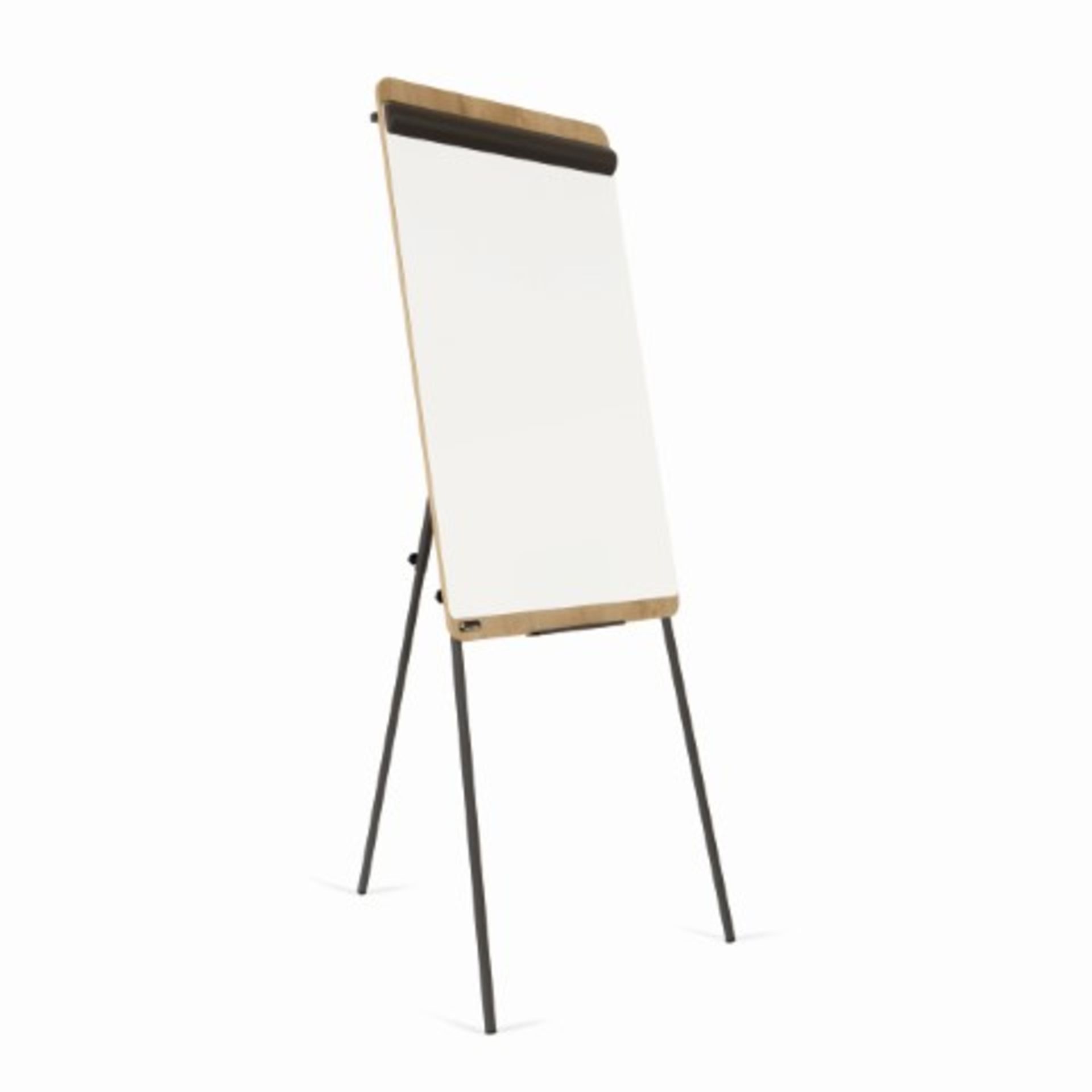 Flipchart Dreibein magnetisch Holz