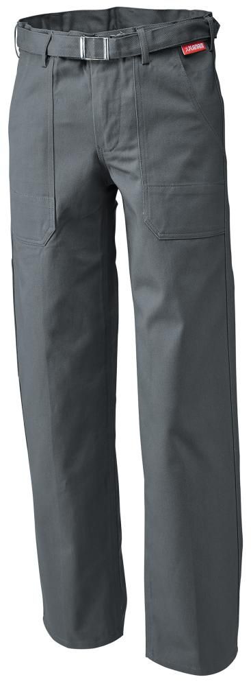 Bundhose, 100% BW, 290 g/qm, Gr.24, grau